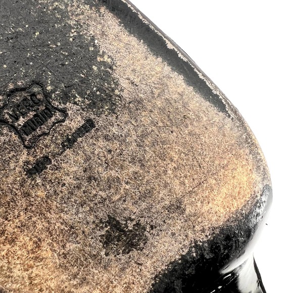 St. John Black Suede Ankle Bootie Size 10.5 Made in Italy EUC - Picture 12 of 13